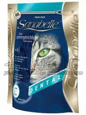 Bosch Sanabelle Dental-pašaras skirtas suaugusioms katėms, kurioms reikia specialios burnos priežiūros, skirtas dantų valymui ir jų priežiūrai 2 kg.